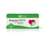 Корвалол Фито, 1.16 мг+28 мг+16.4 мг, таблетки, 30 шт, без фенобарбитала фото
