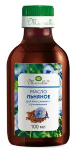 Mirrolla Льняное масло, масло, 100 мл, 1 шт. фото 
