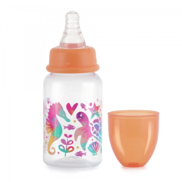 Пома Бутылочка полипропиленовая Marine 0+, 150 мл, 1 шт, с силиконовой соской, арт. 6610 фото