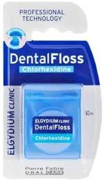 Эльгидиум Clinic, 50 м, нить зубная, 1 шт, с хлоргексидином фото