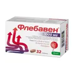 Флебавен, 1000 мг, таблетки, покрытые пленочной оболочкой, 32 шт. фото 