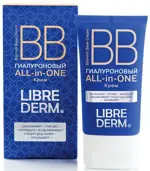 Librederm Гиалуроновый ВВ крем ALL-in-ONE, крем, 50 мл, 1 шт. фото