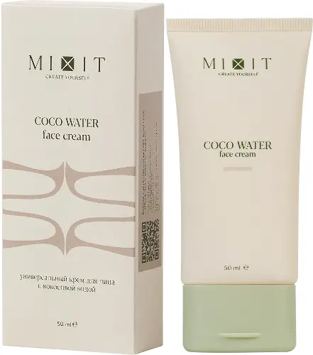 Mixit крем для лица с кокосовой водой универсальный, крем для лица, 50 мл, 1 шт. фото