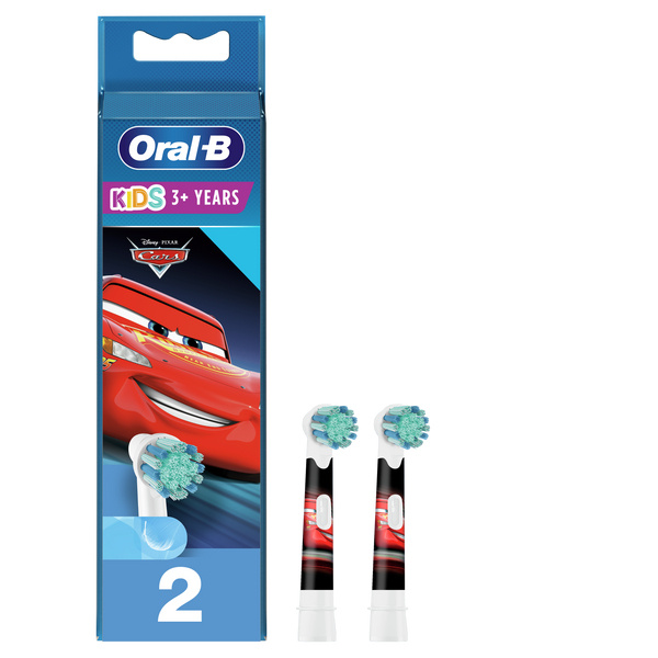 Насадки для электрической зубной щетки Oral-B Cars, 2 шт. фото