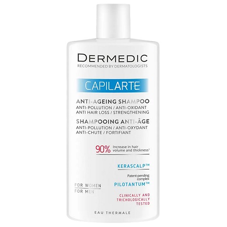 Дермедик Capilarte Anti-Ageing Шампунь антивозрастной, шампунь, 300мл, 1 шт. фото
