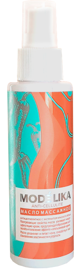 Modelika Масло антицеллюлитное, масло для наружного применения, 110 мл, 1 шт. фото