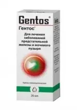 Гентос, капли гомеопатические, 20 мл, 1 шт. фото 
