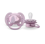 AVENT Ultra Soft Пустышка силиконовая, 6-18 месяцев, 1 шт, с футляром, арт. SCF092/05 фото 2