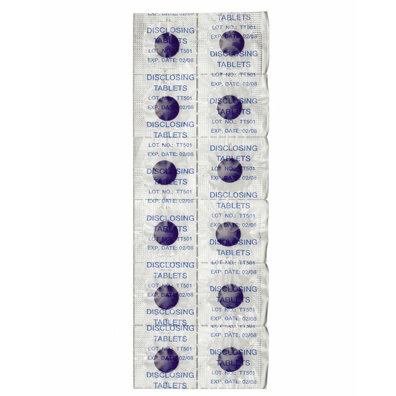 Curaprox Таблетки для индикации зубного налета, таблетки, 12 шт. фото