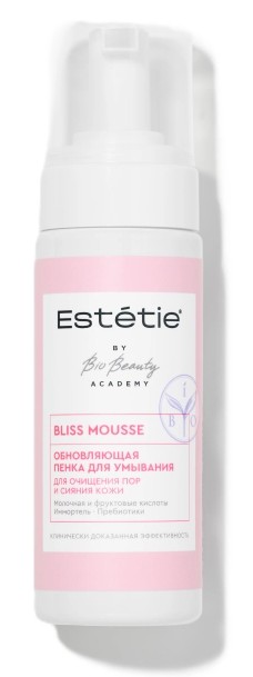 Estetie пенка для умывания обновляющая, пенка для умывания, 150 мл, 1 шт. фото