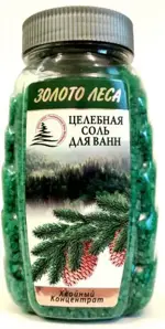 Золото леса Хвойный концентрат, соль для ванн, 700 г, 1 шт. фото