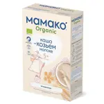 Мамако Organic каша ячменная на козьем молоке, 5+ мес, каша детская молочная, 200 г, 1 шт. фото