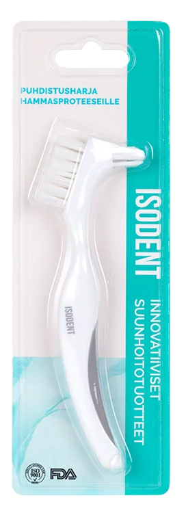 IsoDent Щетка для чистки протезов, щетка зубная, 1 шт. фото