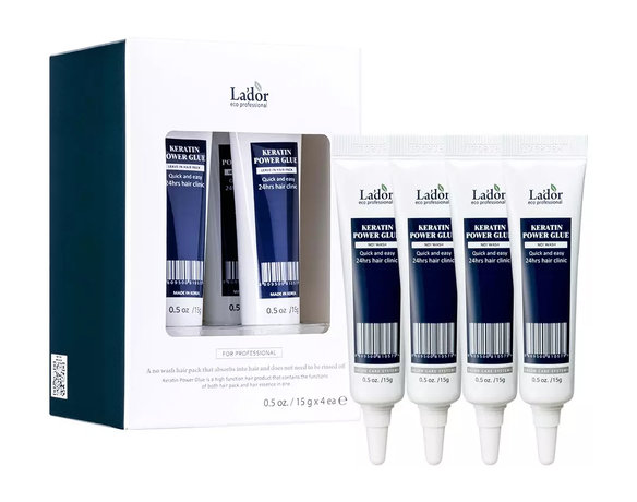 Lador Keratin Power Glue Сыворотка против секущихся кончиков волос, сыворотка для волос, 15 мл, 4 шт. фото