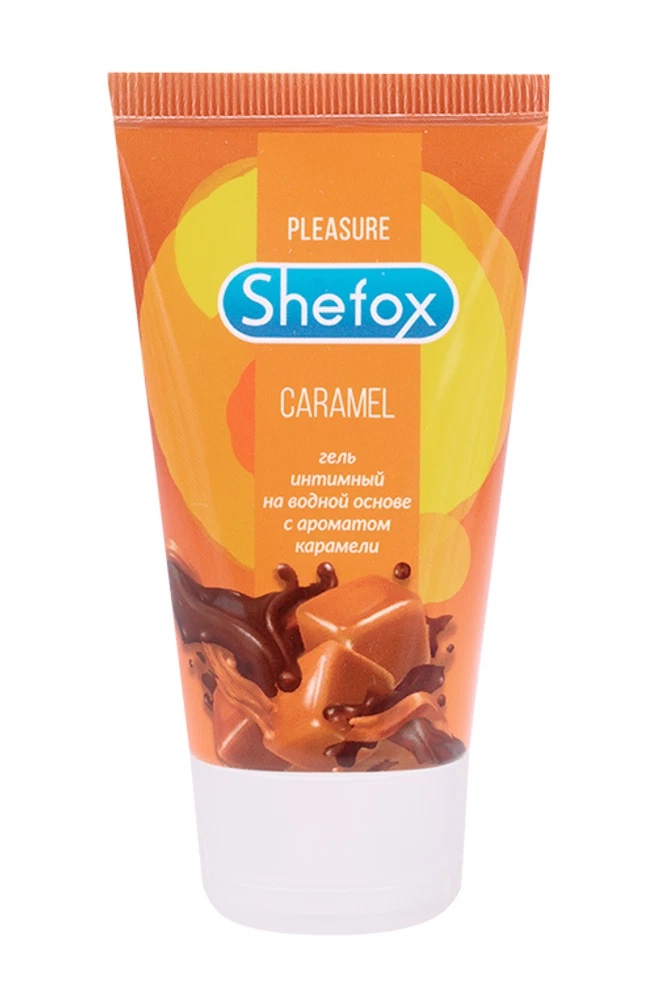 Shefox Гель-смазка интимная, гель, 50 мл, 1 шт, карамель фото