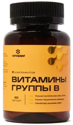Летофарм Витамины группы В, капсулы, 90 шт. фото