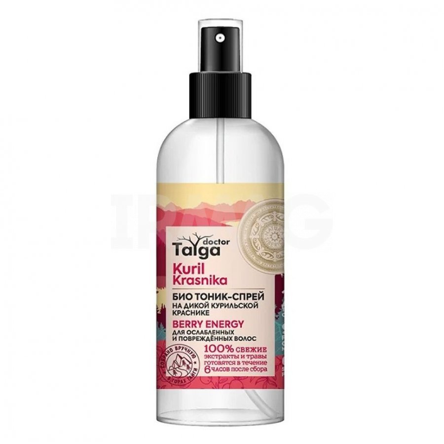 Natura Siberica Doctor Taiga Тоник-спрей био, спрей, 170 мл, 1 шт, для ослабленных и поврежденных волос фото