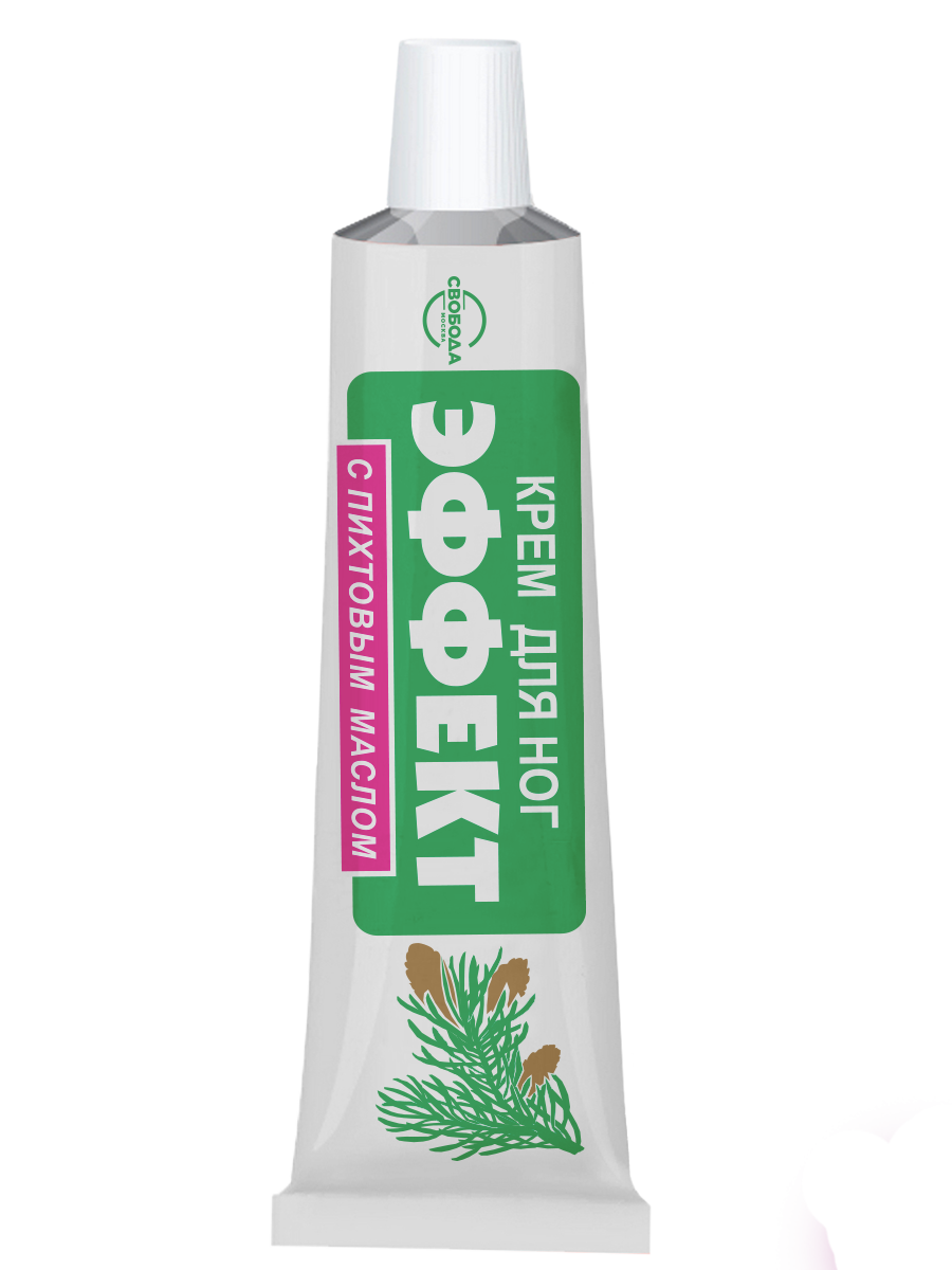 Эффект Крем для ног с пихтовым маслом, крем для ног, 40 г, 1 шт. фото