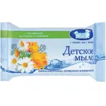 Наша Мама, мыло детское, 90 г, 1 шт, с календулой и ромашкой фото