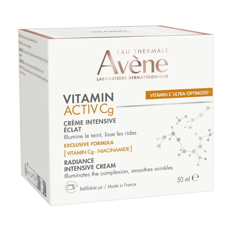 Avene Vitamin Activ Cg Интенсивный крем, крем для лица, 50 мл, 1 шт, для сияния кожи фото