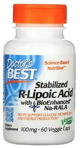 Doctor's Best Липоевая кислота, 230 мг, капсулы, 60 шт. фото