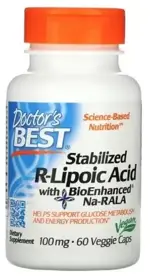 Doctor's Best Липоевая кислота, 230 мг, капсулы, 60 шт. фото