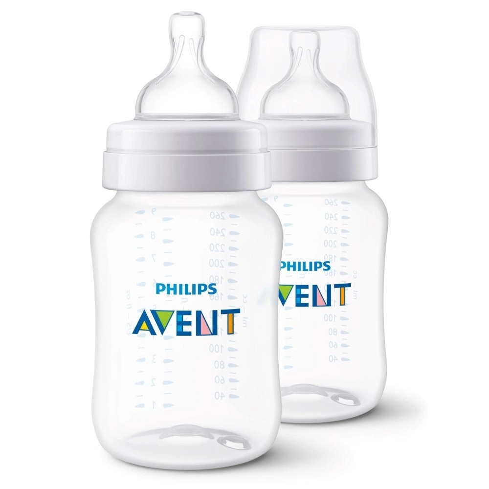 Avent Anti-Colic Бутылочка для кормления, 260 мл, 2 шт, SCY103/02 фото