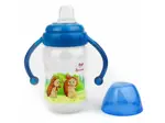 Бусинка поильник-непроливайка с силиконовым носиком и ручками, 270 мл, 1 шт, арт. 1922 фото 4