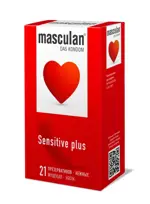 Masculan Sensitive plus, презервативы, 21 шт, нежные фото 