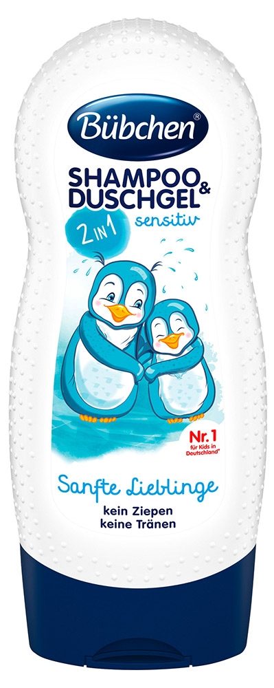 Bubchen Шампунь детский и гель для душа 2 в 1, шампунь, 230 мл, 1 шт. фото
