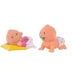 Курносики набор игрушек для ванны Пупсики 6 мес+, 2 шт, арт. 25162 фото