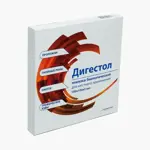 Дигестол повязка биологическая, 10 см х 10 см, повязка стерильная, 1 шт. фото 2