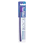 ROCS PRO Зубная щетка отбеливающая, щетка зубная, 1 шт, средней жесткости фото