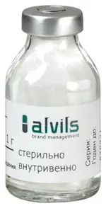 Меропенем-АЛВИЛС, 1 г, порошок для приготовления раствора для внутривенного введения, 5 шт. фото 2