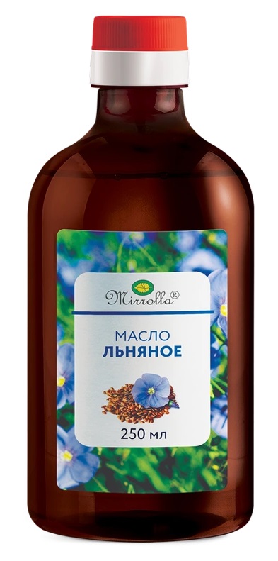 Mirrolla Льняное масло, масло, 250 мл, 1 шт. фото