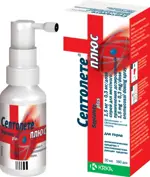 Септолете плюс, 1.5 мг + 0.3 мг/доза, спрей для местного применения дозированный, 30 мл, 1 шт. фото