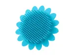Roxy-kids Силиконовая губка для купания Sunflower, 1 шт, голубого цвета фото 2