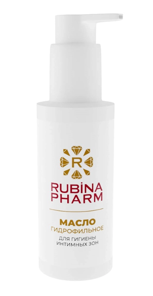 Рубинафарм масло гидрофильное для гигиены интимных зон, масло, 100 мл, 1 шт. фото