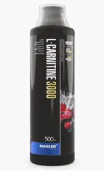 Maxler Л-Карнитин 3000, жидкость для приема внутрь, 500 мл, 1 шт, малина + черника фото