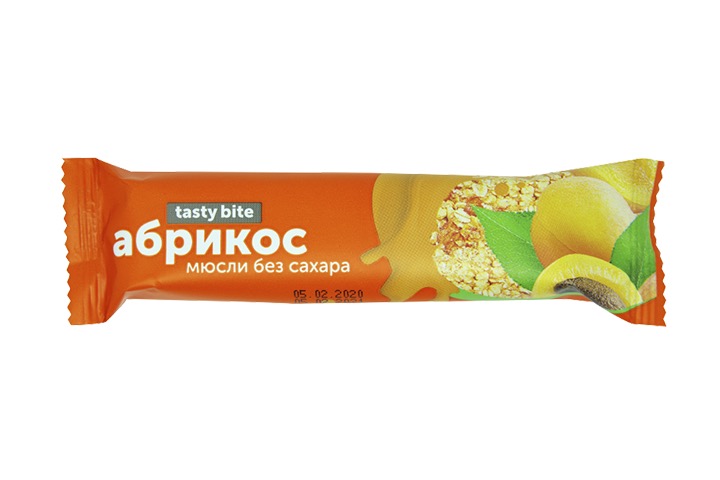 Tasty Bite батончик-мюсли, батончик-мюсли, 30 г, 1 шт, абрикос фото