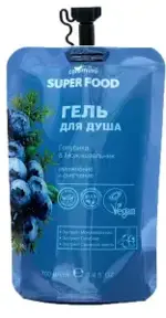 Cafe mimi Гель для душа Голубика и Можжевельник, гель для душа, 100 мл, 1 шт. фото 