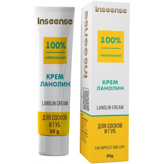 Inseense Ланолин Крем для сосков и губ, крем, 30 г, 1 шт. фото