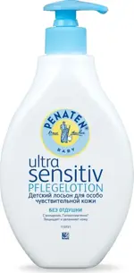 Penaten Детский лосьон для особо чувствительной кожи, лосьон детский, 400 мл, 1 шт, без отдушки фото