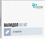 Валидол, 60 мг, таблетки подъязычные, 10 шт. фото 