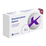 Флувоксамин Кроно, 100 мг, таблетки покрытые оболочкой, 30 шт. фото