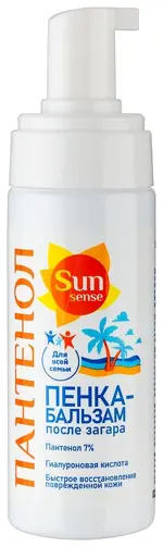 Sun sense  Пантенол пенка-бальзам после загара, 150 мл, 1 шт. фото