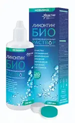 Ликонтин Био раствор для линз, раствор, 240 мл, 1 шт, с контейнером фото
