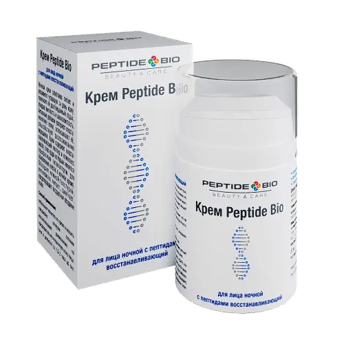 Peptide bio крем для лица ночной с пептидами восстанавливающий, крем для лица, 50 мл, 1 шт. фото