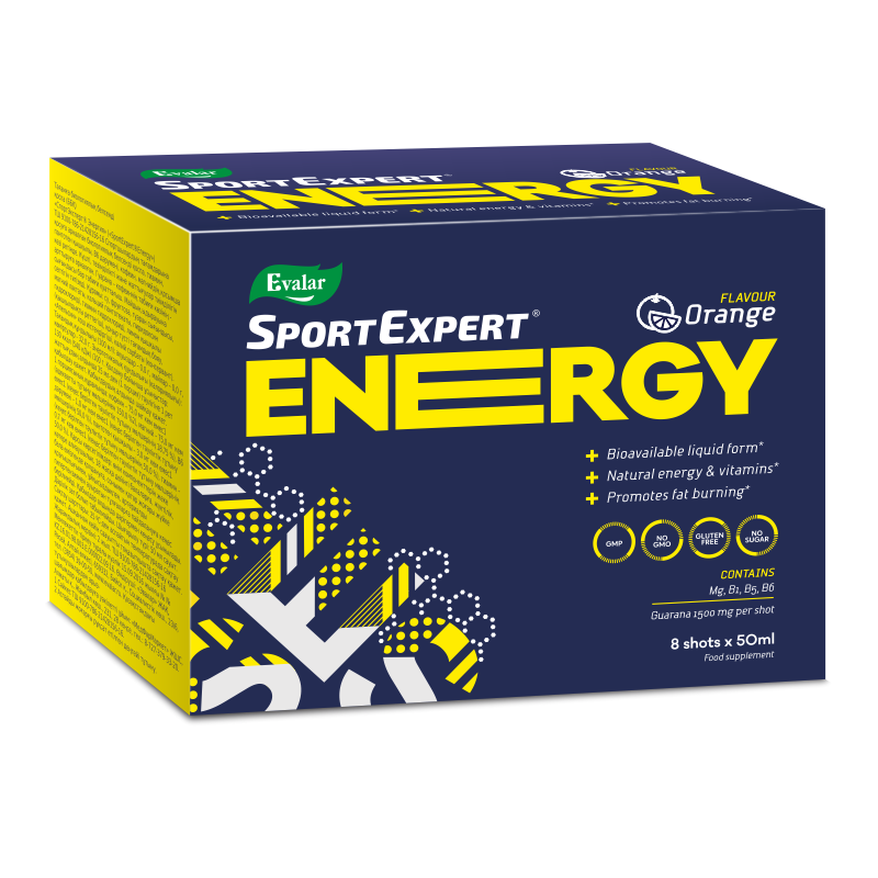 Спортэксперт Энерджи, раствор для приема внутрь, 50 мл, 8 шт, апельсин фото