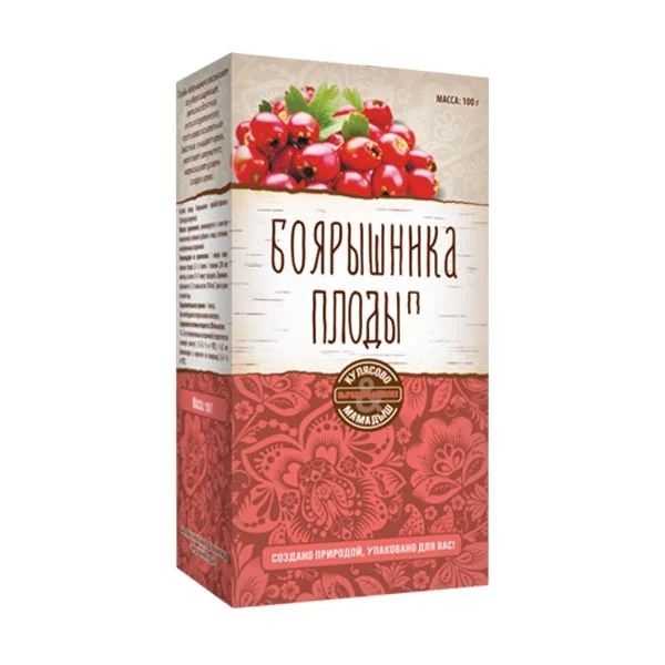 Боярышника плоды П, 100 г, 1 шт. фото